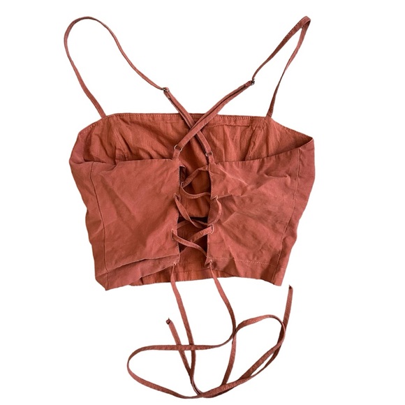 Lottie Moss tie back crop top - Picture 4 of 6